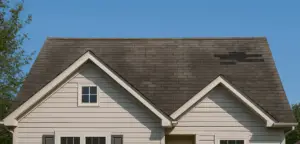 Home with aging roof in central ohio that needs replacing