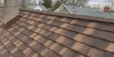 Stone Coated Metal Shingle roof